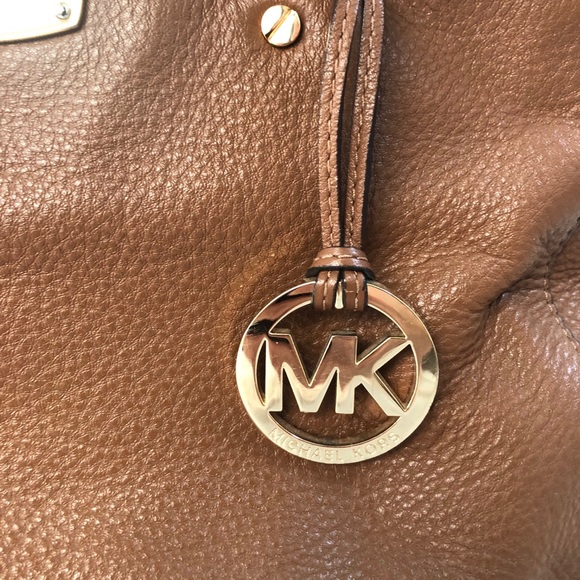 Michael Kors Brown Leather Satchel - Picture 6 of 10